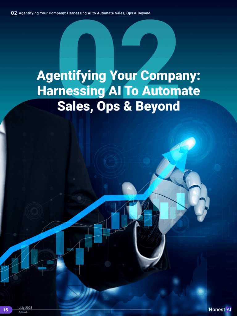 Agentifying Your Company Harnessing AI to Automate Sales, Ops & Beyond Agentifying Your Company: Harnessing AI To Automate Sales, Ops & Beyond