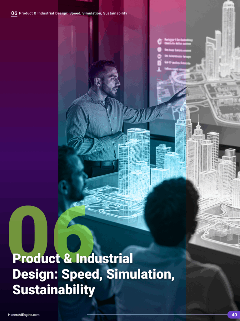 Product & Industrial Design Speed, Simulation, Sustainability Product & Industrial Design: Speed, Simulation, Sustainability