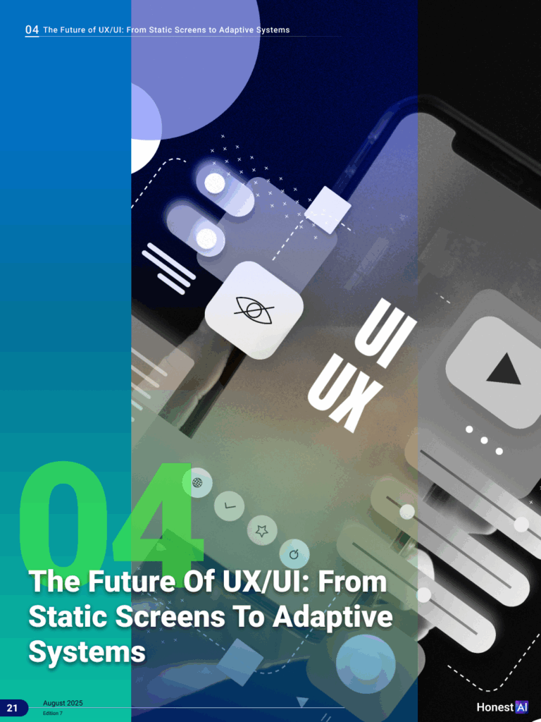 The Future of UXUI From Static Screens to Adaptive Systems The Future of UX/UI: From Static Screens to Adaptive Systems