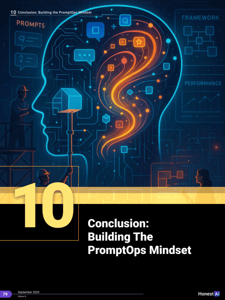 Article Page-10 Conclusion: Building the PromptOps Mindset