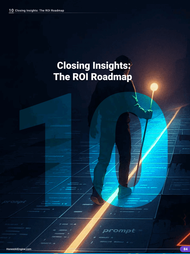 Closing Insights: The ROI Roadmap Closing Insights: The ROI Roadmap