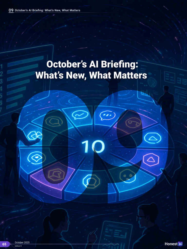 October’s AI Briefing: What’s New, What Matters October’s AI Briefing: What’s New, What Matters