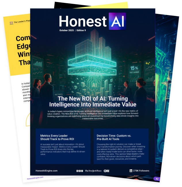 HonestAI Magazine Edition 9 Cover