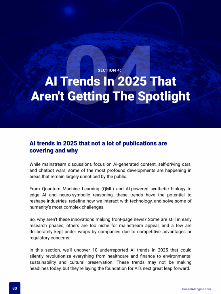 AI Trends In 2025 That Aren’t Getting The Spotlight