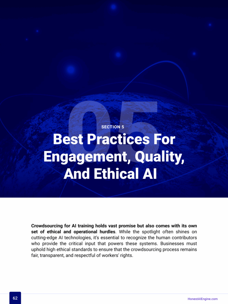 Best Practices for Engagement, Quality, and Ethical AI Best Practices For Engagement, Quality, And Ethical AI