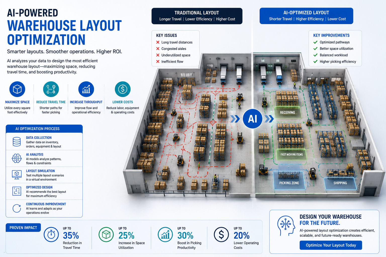AI Warehouse Layout Optimization