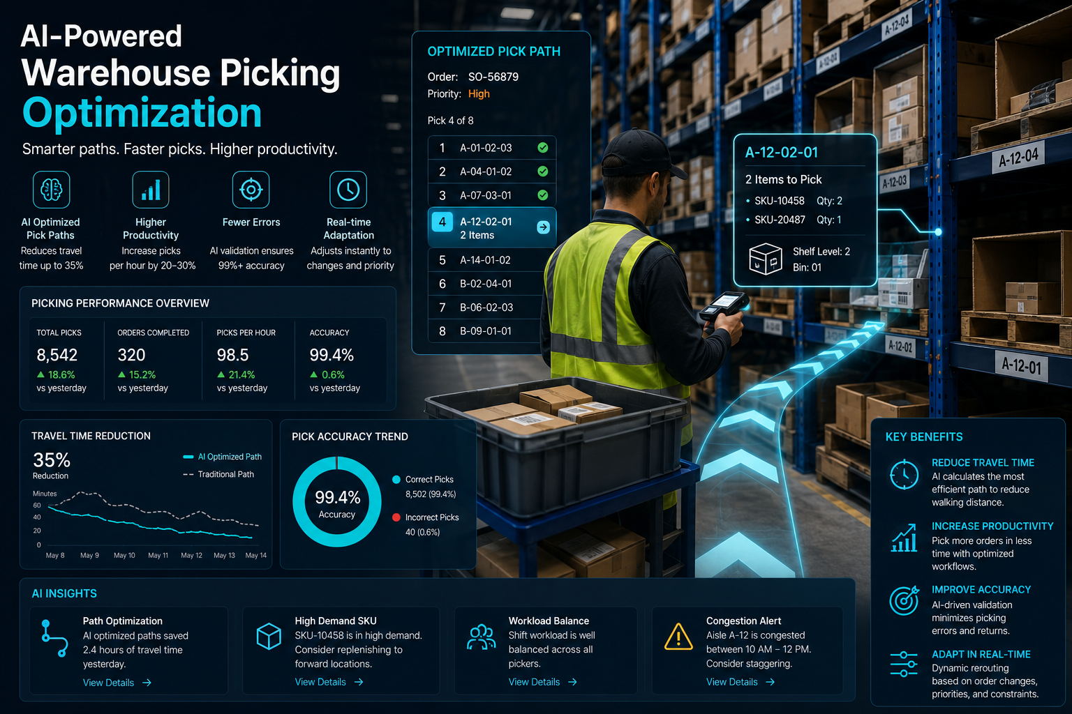 AI Warehouse Picking Optimization
