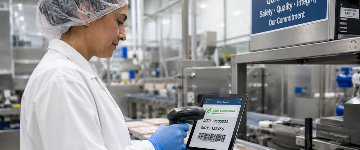 AI-powered food traceability in modern food manufacturing