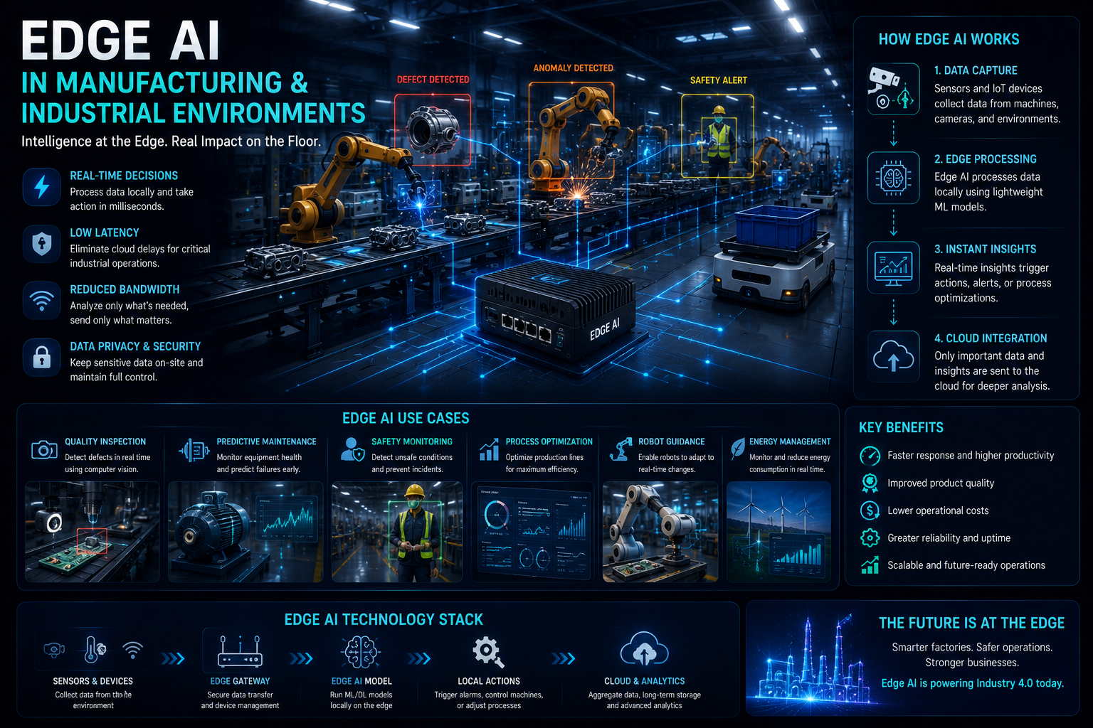 Edge AI in Manufacturing and Industrial Environments