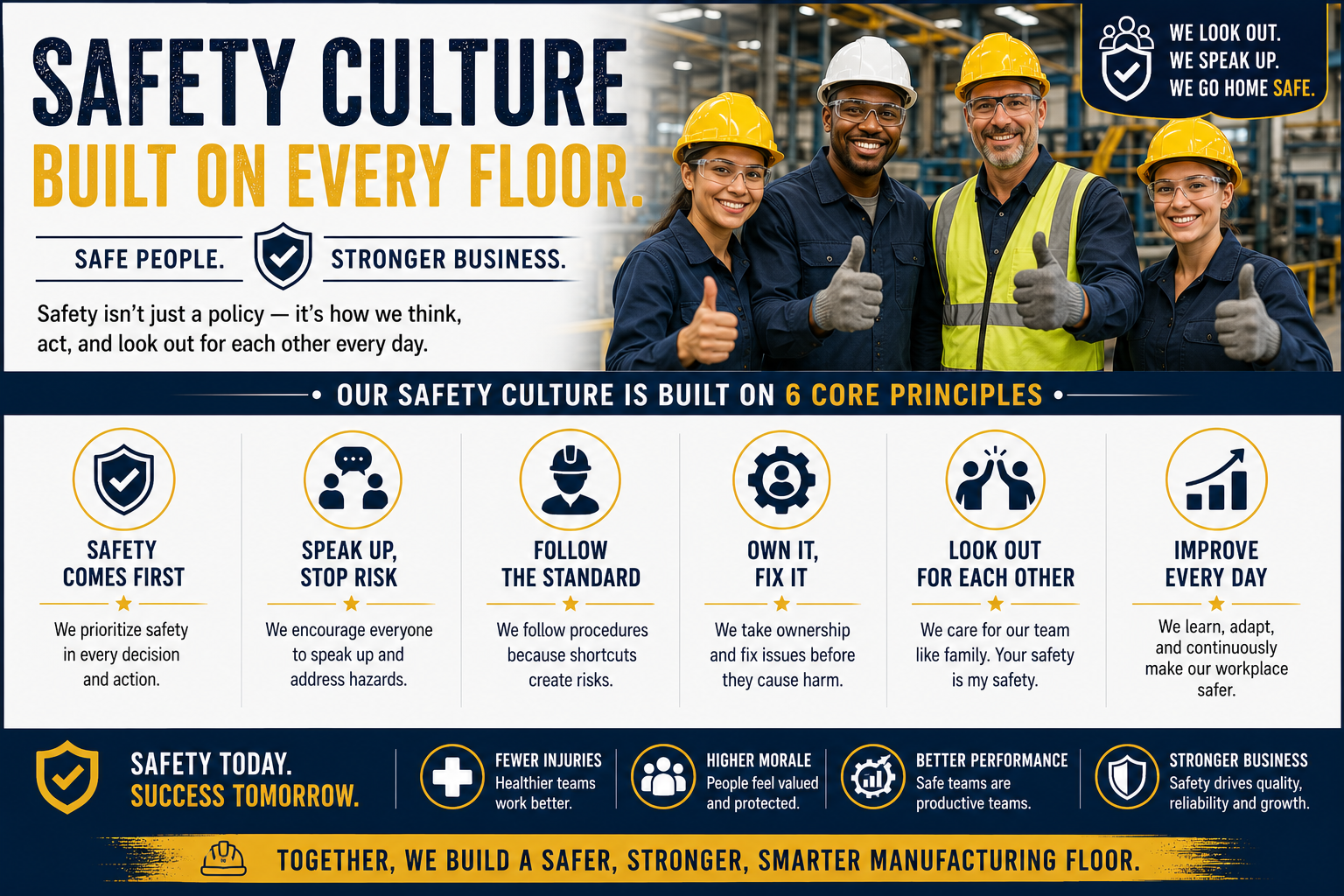 Manufacturing Floor Safety Culture