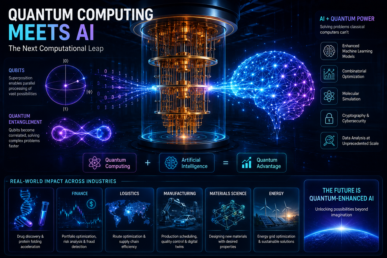 Quantum Computing Meets AI - The Next Computational Leap