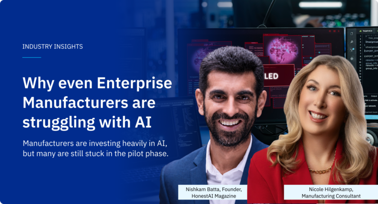 Why Most Manufacturing AI Initiatives Fail Before They Scale