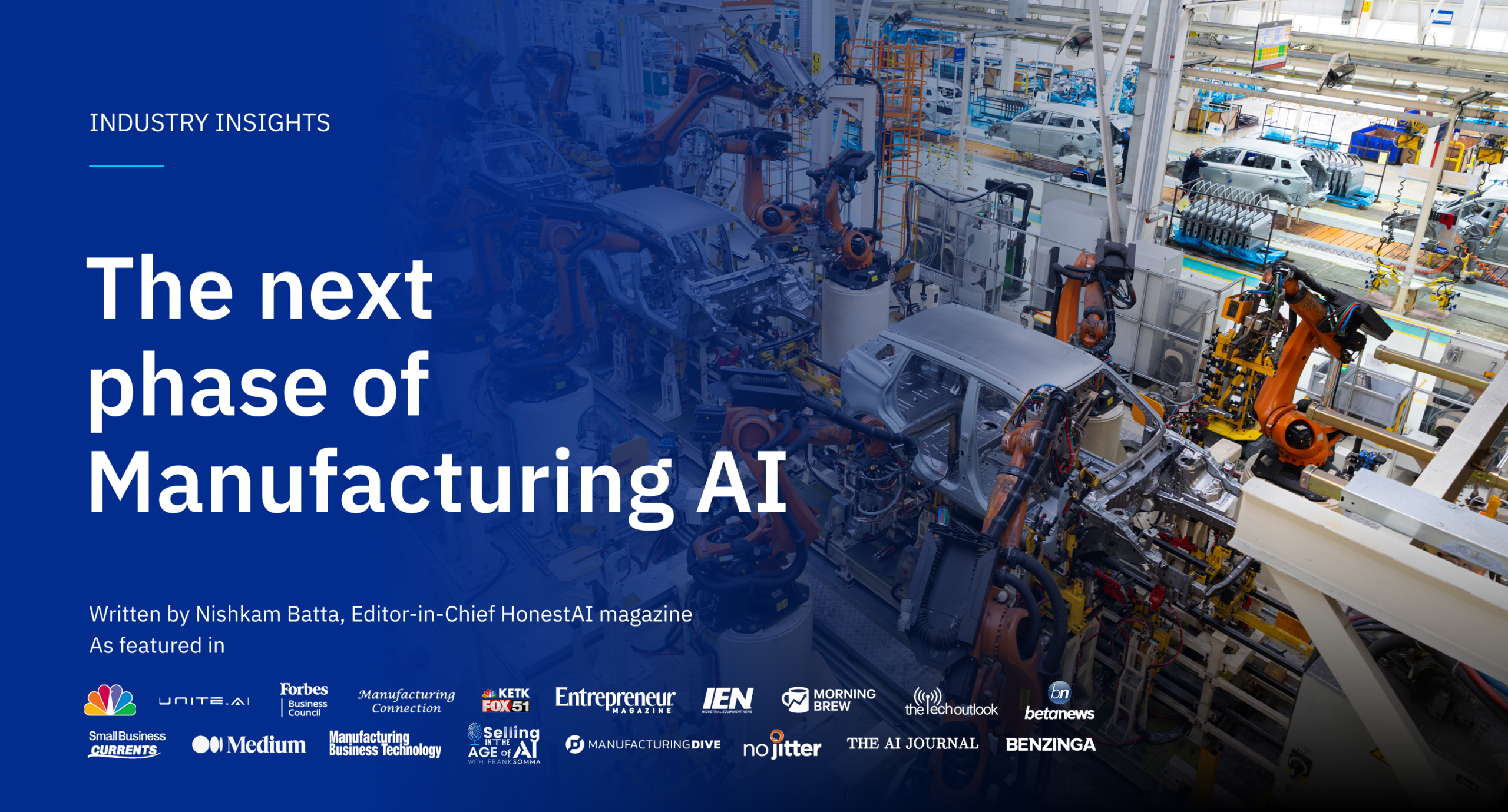 The next phase of manufacturing AI